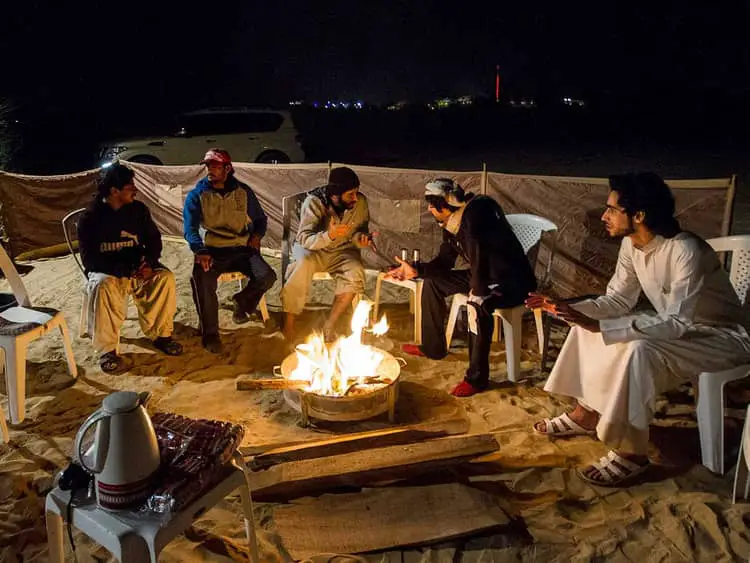 Kuwait ban on camping outside houses still in effect